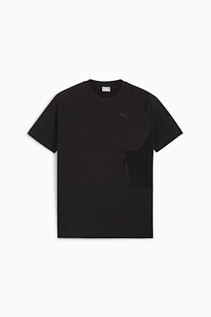 PUMATECH Men's Pocket Tee, PUMA Black, extralarge-GBR