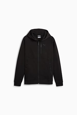 PUMATECH Men's Full-Zip Hoodie, PUMA Black, extralarge-GBR