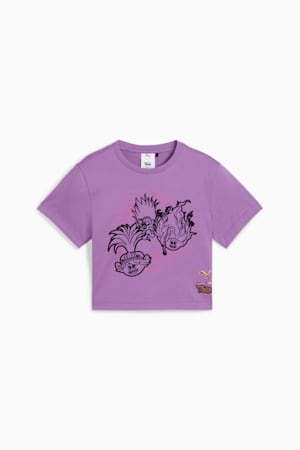 PUMA x TROLLS Kids' Graphic Tee, Ultraviolet, extralarge-GBR