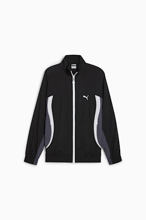 CELLERATOR Men's Track Jacket, PUMA Black-Galactic Gray, extralarge-GBR