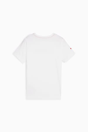 F1® Essentials Youth Motorsport Tee, PUMA White, extralarge-GBR