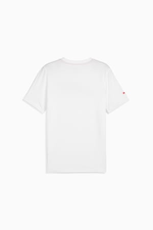 F1® Essentials Men's Motorsport Logo Tee, PUMA White, extralarge-GBR