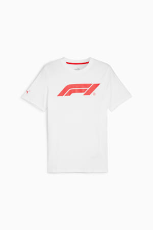 F1® ESS Men's Motorsport Logo Tee, PUMA White, extralarge-GBR