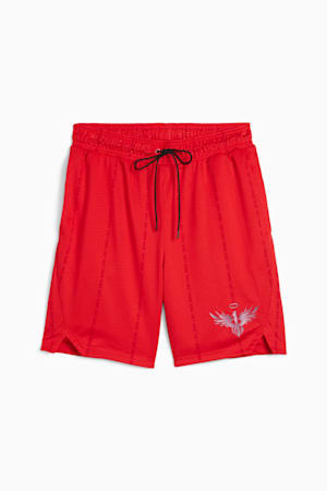 Melo Alwayz On Men's Basketball Shorts, For All Time Red, extralarge-GBR