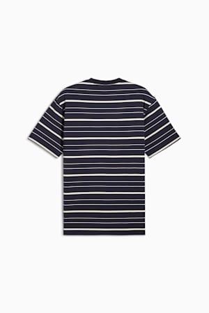 MMQ Striped Tee Men, New Navy, extralarge-GBR