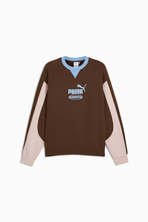 PUMA x KIDSUPER Crew Men, Espresso Brown, extralarge-GBR