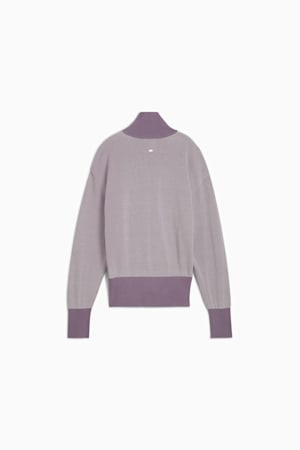 YONA Full-Zip Cardigan Women, Pale Plum, extralarge-GBR