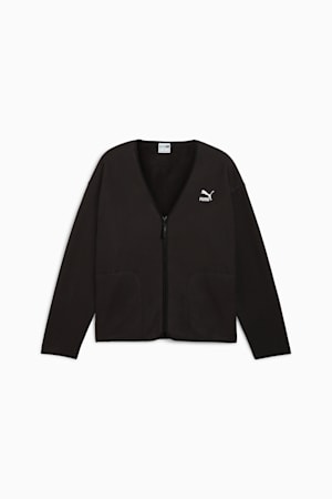CLASSICS Relaxed Cardigan Men, PUMA Black, extralarge-GBR