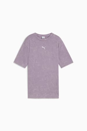 DARE TO Relaxed Washed Tee Women, Pale Plum, extralarge-GBR