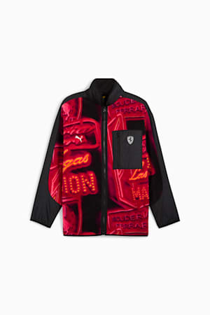 Scuderia Ferrari Race Neon Energy Fleece Jacket Men, PUMA Black, extralarge-GBR