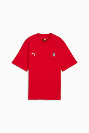 Scuderia Ferrari Style Tee Women, Rosso Corsa, extralarge-GBR