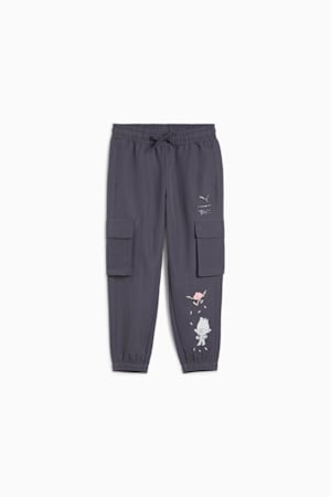 PUMA x TROLLS Cargo Pants Kids, Galactic Gray, extralarge-GBR