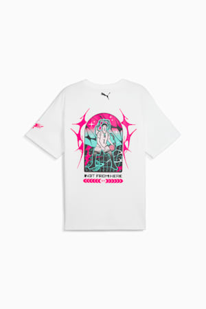 Melo Miami Basketball Tee Men, PUMA White, extralarge-GBR