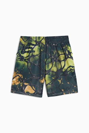 Melo 50th Basketball Shorts Men, PUMA Black-AOP, extralarge-GBR