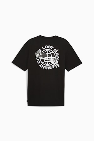 PUMA x LMC Cat Tee Men, PUMA Black, extralarge-GBR