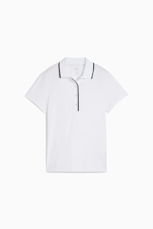 CLOUDSPUN Bridges Short Sleeve Golf Polo Women, White Glow, extralarge-GBR