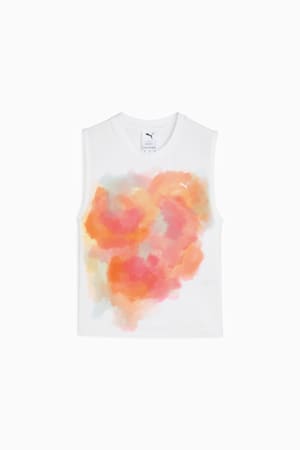 YONA Graphic Top Women, PUMA White, extralarge-GBR