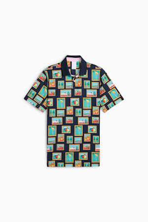 PUMA x ARNOLD PALMER Photo Golf Polo Men, Deep Navy, extralarge-GBR