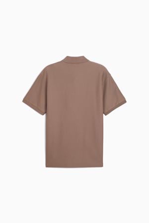 PREMIUM Essentials Relaxed Jacquard Polo Unisex, Totally Taupe, extralarge-GBR