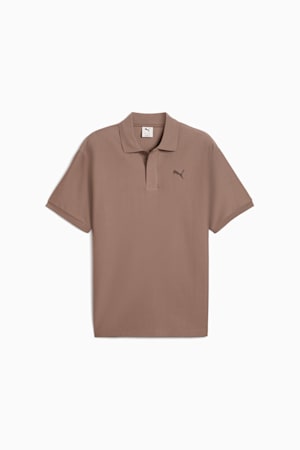 PREMIUM Essentials Relaxed Jacquard Polo Unisex, Totally Taupe, extralarge-GBR