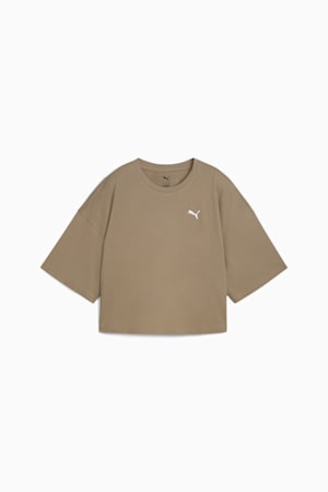WARDROBE Essentials Oversized Short Tee Women, Velvet Moss, extralarge-GBR