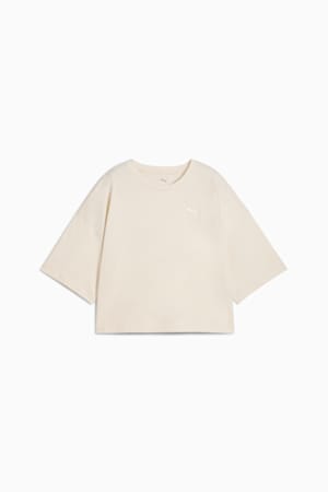 WARDROBE Essentials Oversized Short Tee Women, Alpine Snow, extralarge-GBR