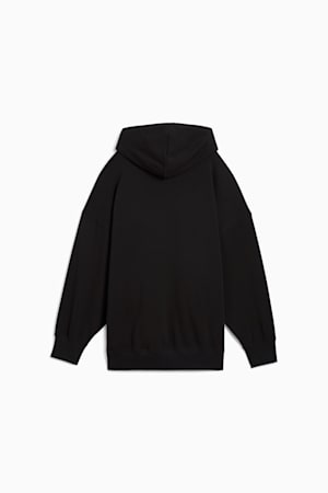 WARDROBE ESS Oversized Hoodie Women, PUMA Black, extralarge-GBR