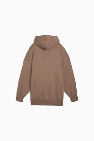WARDROBE ESS Oversized Hoodie Women, Totally Taupe, extralarge-GBR