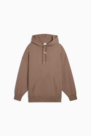 WARDROBE ESS Oversized Hoodie Women, Totally Taupe, extralarge-GBR