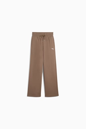 Wardrobe Essentials Relaxed Wide Leg Sweatpants Women, Totally Taupe, extralarge-GBR