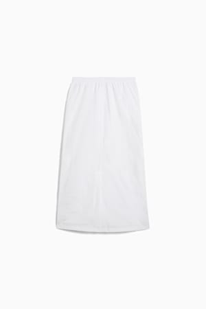 WARDROBE Essentials Woven Maxi Skirt Women, PUMA White, extralarge-GBR
