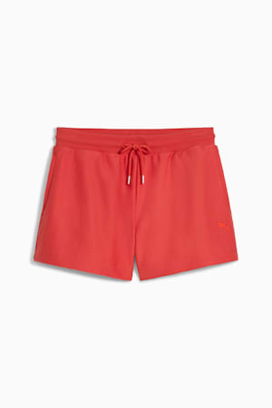 PREMIUM Essentials A-Line Shorts 4' Jacquard Women, Red Fire, extralarge-GBR
