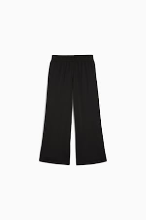 WARDROBE Essentials Low Rise Popper Pants Women, PUMA Black, extralarge-GBR