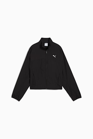 DARE TO Oversized Zip-Off Woven Jacket Women, PUMA Black, extralarge-GBR