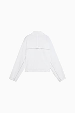 DARE TO Oversized Zip-Off Woven Jacket Women, PUMA White, extralarge-GBR