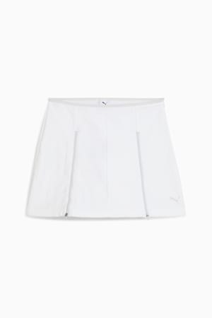 DARE TO Zip Woven Skirt Women, PUMA White, extralarge-GBR