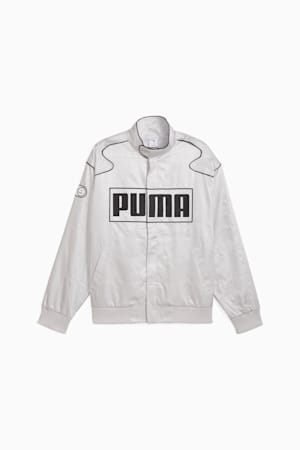 Relaxed Racer Jacket Unisex, Glacial Gray, extralarge-GBR