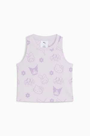 PUMA x HELLO KITTY AND FRIENDS Ribbed Tank Top Kids, Lilac Frost, extralarge-GBR