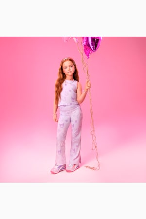 PUMA x HELLO KITTY AND FRIENDS Ribbed Flared Leggings Kids, Lilac Frost, extralarge-GBR