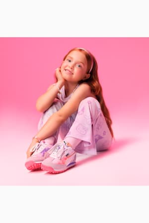 PUMA x HELLO KITTY AND FRIENDS Ribbed Flared Leggings Kids, Lilac Frost, extralarge-GBR