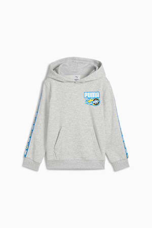 PUMA x HOT WHEELS™ Hoodie Kids, Light Gray Heather, extralarge-GBR
