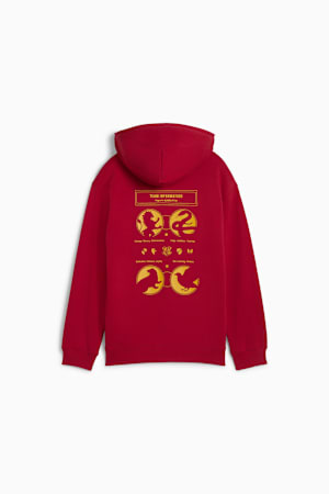 PUMA x HARRY POTTER Relaxed Hoodie Youth, Dark Crimson, extralarge-GBR