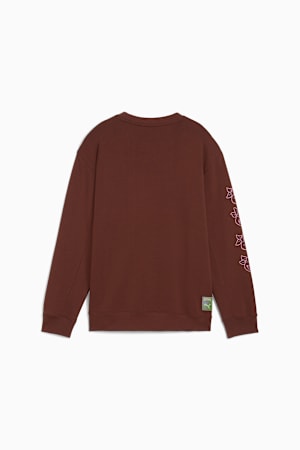 PUMA x TMNT Relaxed Graphic Crew Youth, Chocotart, extralarge-GBR