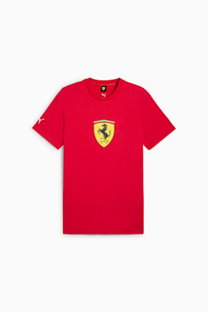 Scuderia Ferrari HP Race Coloured Big Shield Tee Men, Rosso Corsa, extralarge-GBR