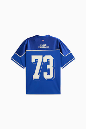 Dress Code Football-Inspired Basketball Jersey Men, Vivid Blue, extralarge-GBR