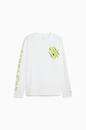 PUMA x LAMELO BALL LaFrancé Assist Long Sleeve Tee Men, PUMA White, extralarge-GBR