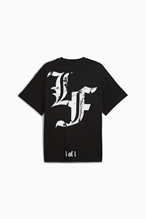 PUMA HOOPS x LAFRANCÉ Written in Chrome Tee Unisex, PUMA Black, extralarge-GBR