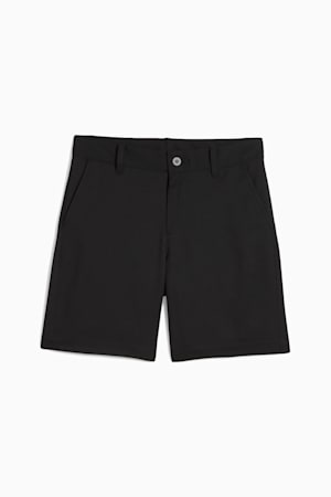 Stretch Golf Shorts Youth, PUMA Black, extralarge-GBR