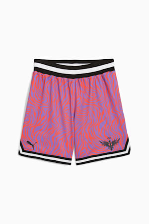 Melo x Neymar Jr Basketball Shorts Men, Soft Violet-AOP, extralarge-GBR