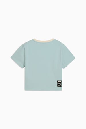 PUMA x HELLO KITTY AND FRIENDS Graphic Baby Tee Women, Modern Mint, extralarge-GBR